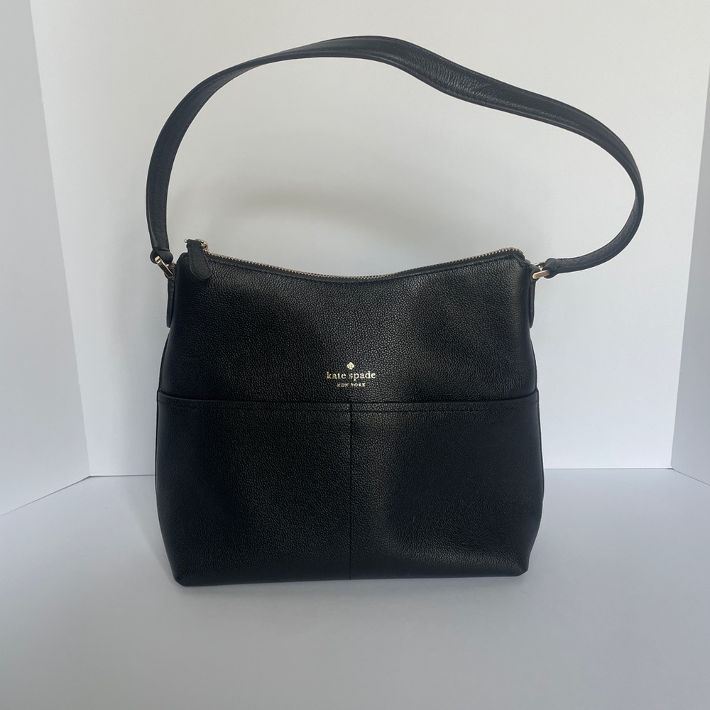 Kate Spade Classic Black Bailey Shoulder Bag - Picture 2 of 11